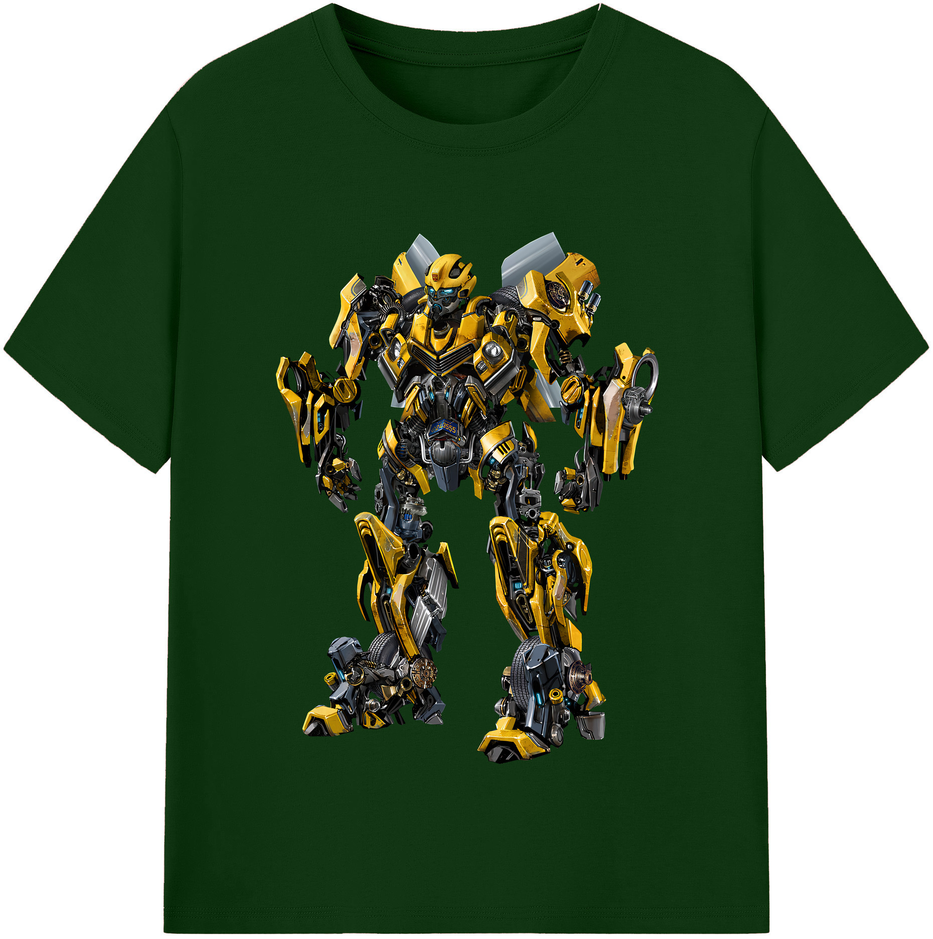 （画像用） Transformers トランスフォーマー 綿100％半袖Tシャツ（フロントプリント）